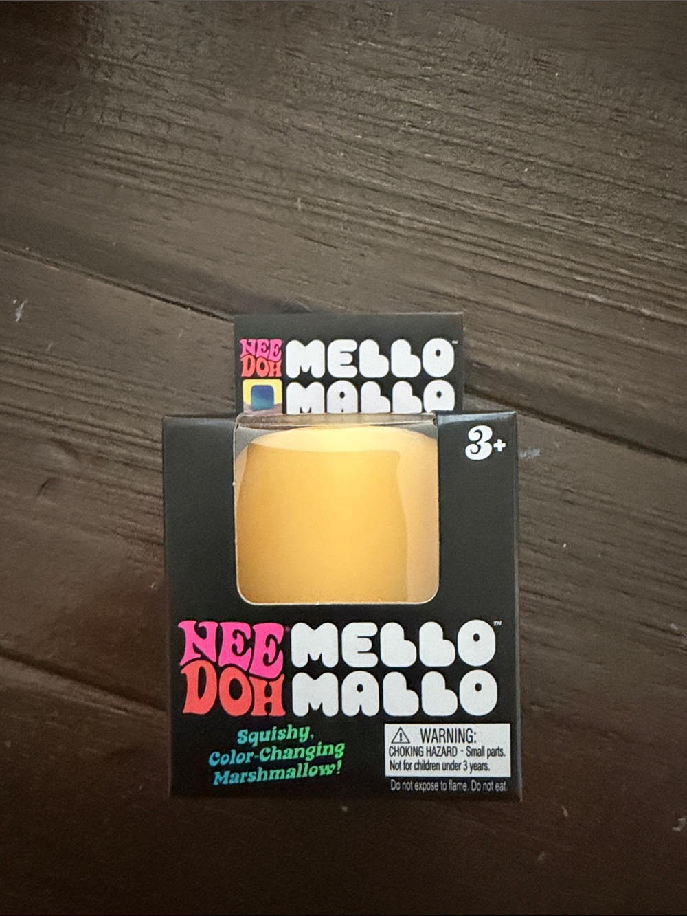 Needoh Mello Mallo Color-Changing Toy - Yellow